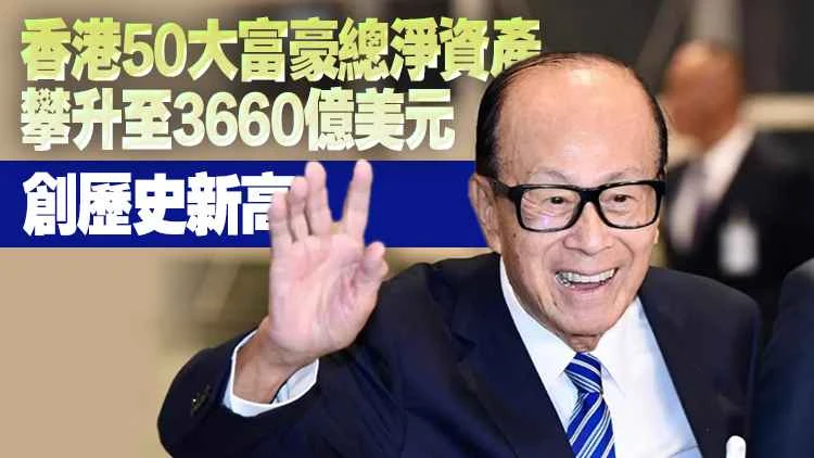 Darajar Li Ka-shing ta karu da dala biliyan 7.8 zuwa dala biliyan 45.1, wanda hakan ya sanya shi mutum mafi arziki a Hong Kong a karo na biyu a jere.